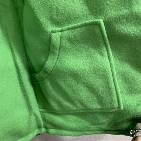 Delta Delta Delta DDD Sorority Fleece Lined Puffer Royal Blue Vest Heart Zip M - Picture 8 of 8